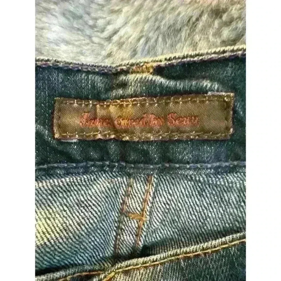 JAMES JEANS DISTRESSED- SIZE 26/32 - Picture 4 of 4